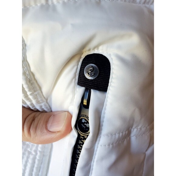 Nautica Syracuse University Women's XXL Water Resistant Puffer Zip Jacket Hood - Picture 6 of 16